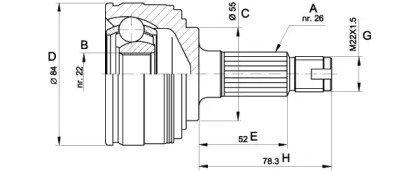 OPEN PARTS CVJ5294.10