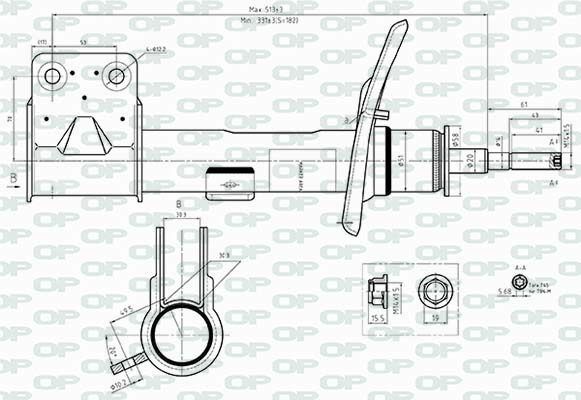 OPEN PARTS SAB8542.31