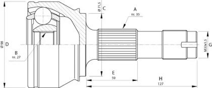 OPEN PARTS CVJ5718.10