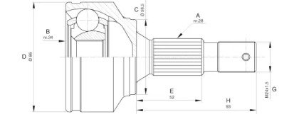 OPEN PARTS CVJ5594.10