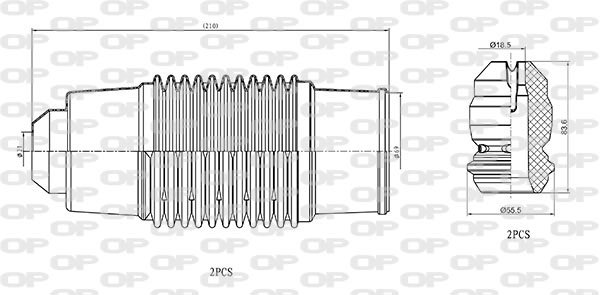 OPEN PARTS DCK5032.04