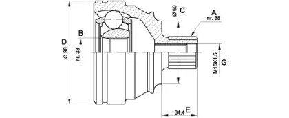 OPEN PARTS CVJ5121.10