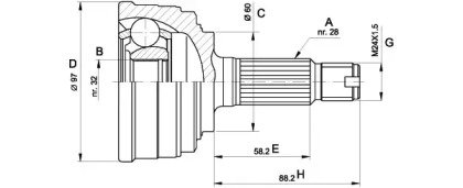 OPEN PARTS CVJ5129.10