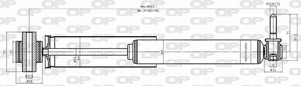 OPEN PARTS SAB8429.32