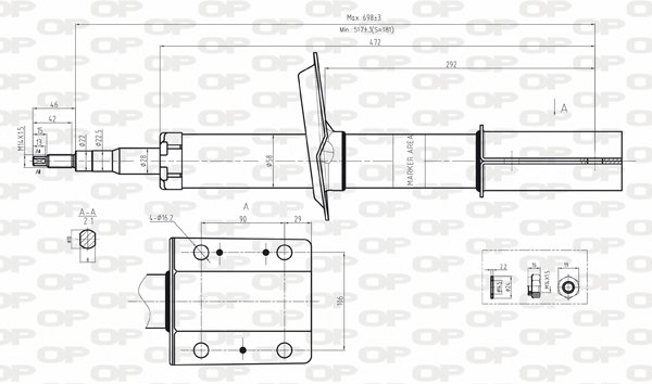 OPEN PARTS SAB8062.31