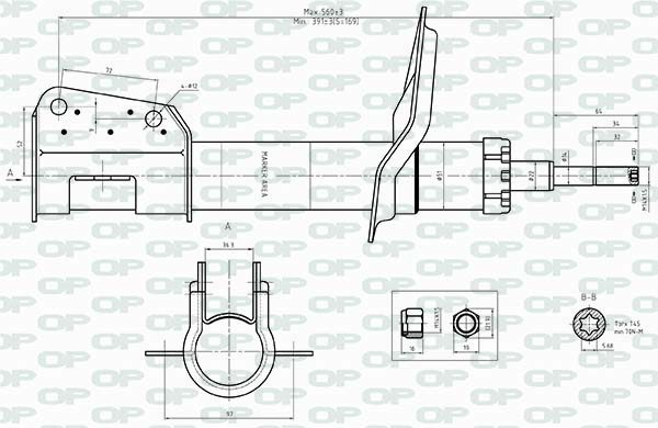 OPEN PARTS SAB8513.31