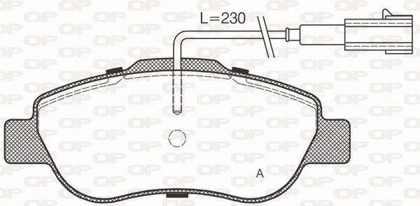 OPEN PARTS BPA1100.12