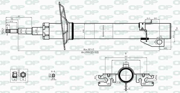 OPEN PARTS SAB8541.31