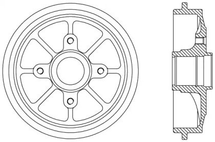 OPEN PARTS BAD9070.30