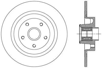 OPEN PARTS BDA2507.30