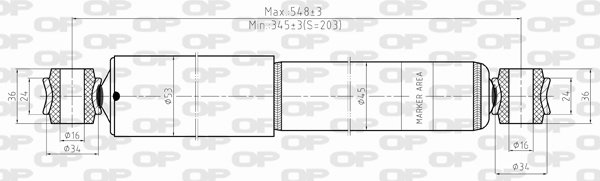 OPEN PARTS SAB8428.32