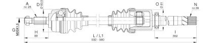 OPEN PARTS DRS6389.00