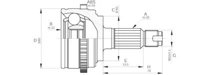 OPEN PARTS CVJ5511.10