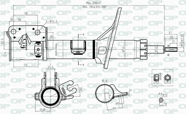 OPEN PARTS SAB8520.32