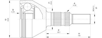 OPEN PARTS CVJ5440.10