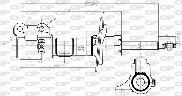 OPEN PARTS SAB8628.31