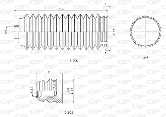 OPEN PARTS DCK5072.04