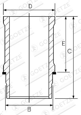 GOETZE ENGINE 15-638390-00DL