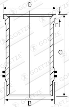 GOETZE ENGINE 15-610060-10 GOETZE ENGINE 15-610060-10