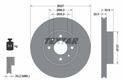 TEXTAR 92052100