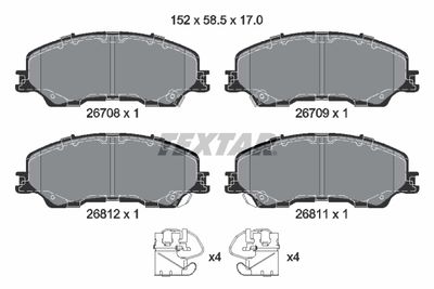 TEXTAR 2670801 TEXTAR 2670801