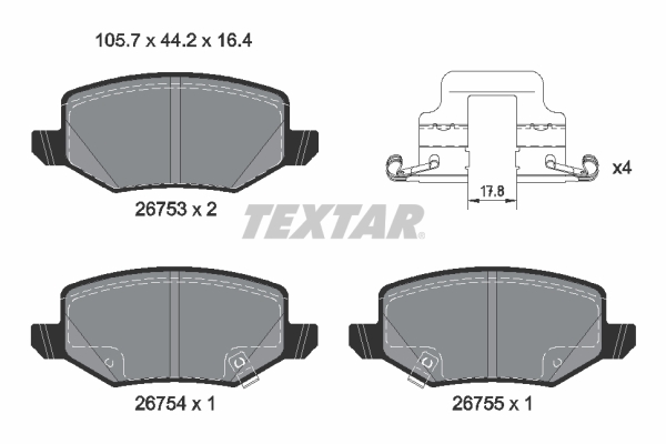 TEXTAR 2675301