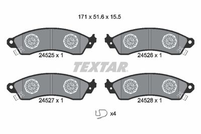 TEXTAR 2452501