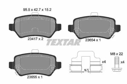 TEXTAR 89015500 TEXTAR 89015500