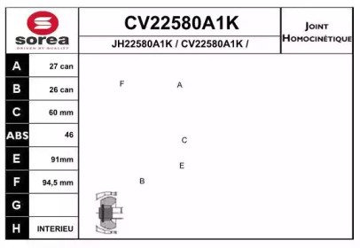 EAI CV22580A1K