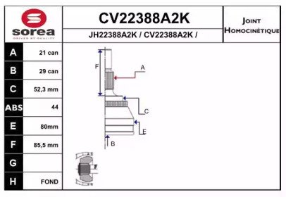 EAI CV22388A2K