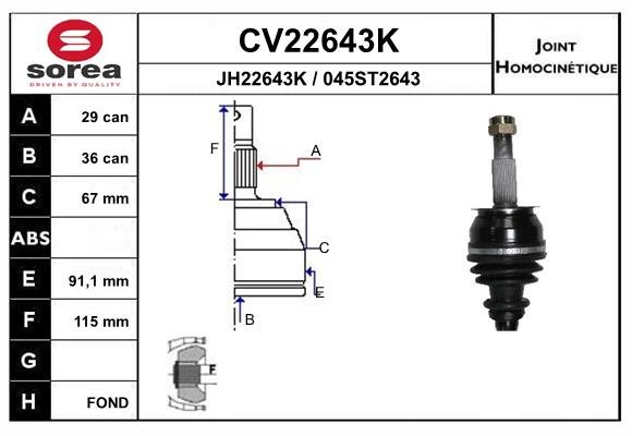 EAI CV22643K