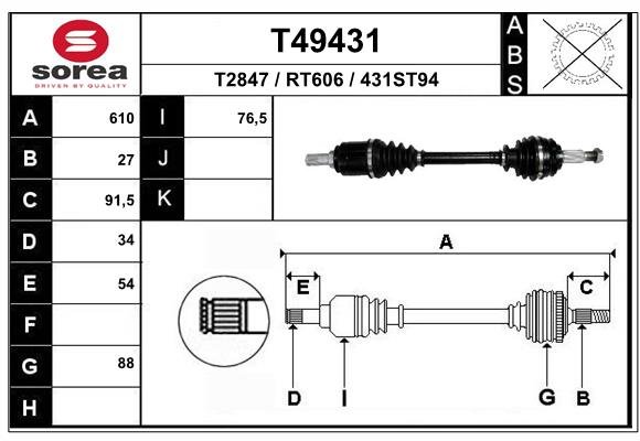 EAI T49431 EAI T49431