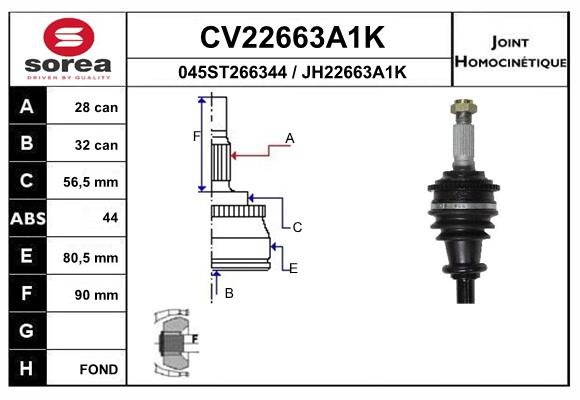 EAI CV22663A1K