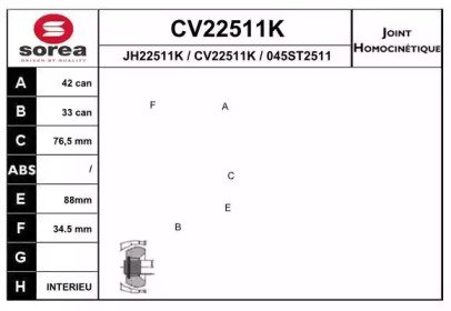 EAI CV22511K