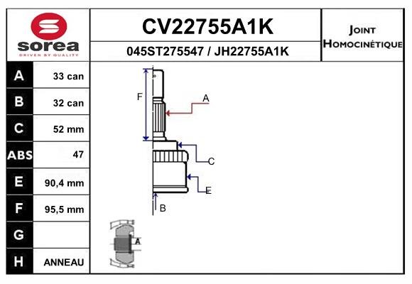 EAI CV22755A1K