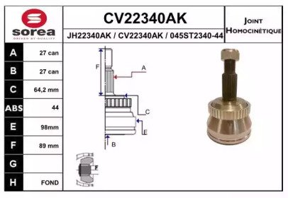 EAI CV22340AK