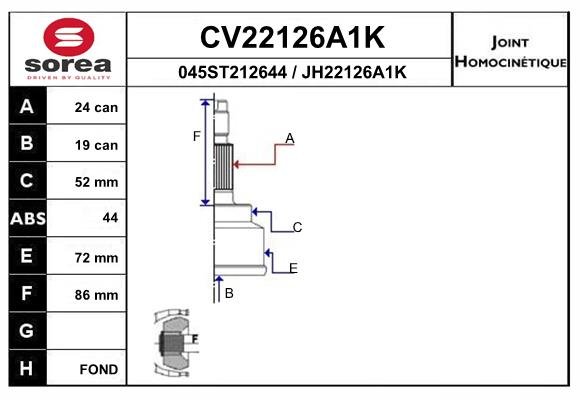 EAI CV22126A1K