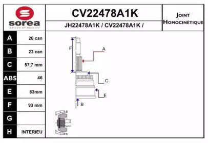 EAI CV22478A1K