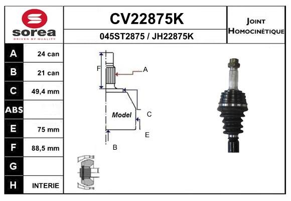 EAI CV22875K