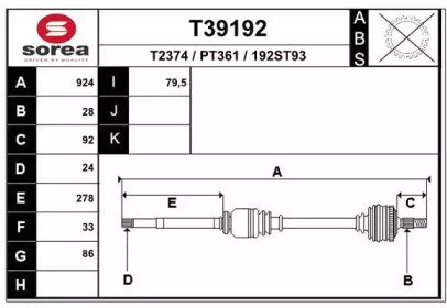 EAI T39192 EAI T39192