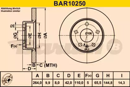 BARUM BAR10250