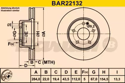 BARUM BAR22132