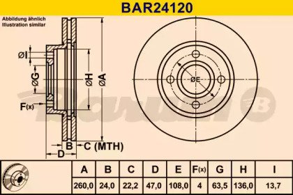 BARUM BAR24120