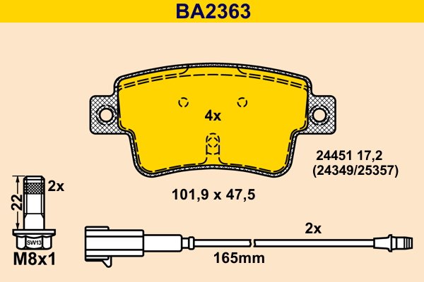 BARUM BA2363