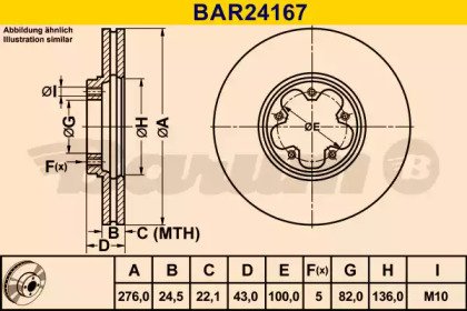 BARUM BAR24167