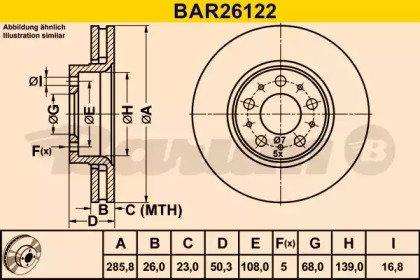 BARUM BAR26122