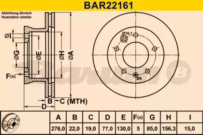 BARUM BAR22161