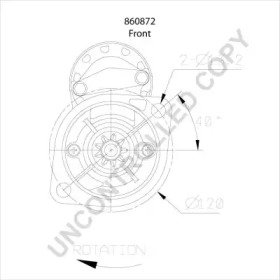 PRESTOLITE ELECTRIC 860872