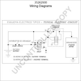 PRESTOLITE ELECTRIC 35262930