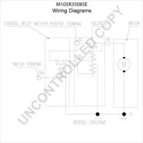 PRESTOLITE ELECTRIC M105R3508SE